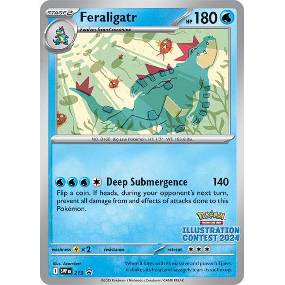 Pokémon Illustration Contest 2024 Sealed Pack of 3 Cards