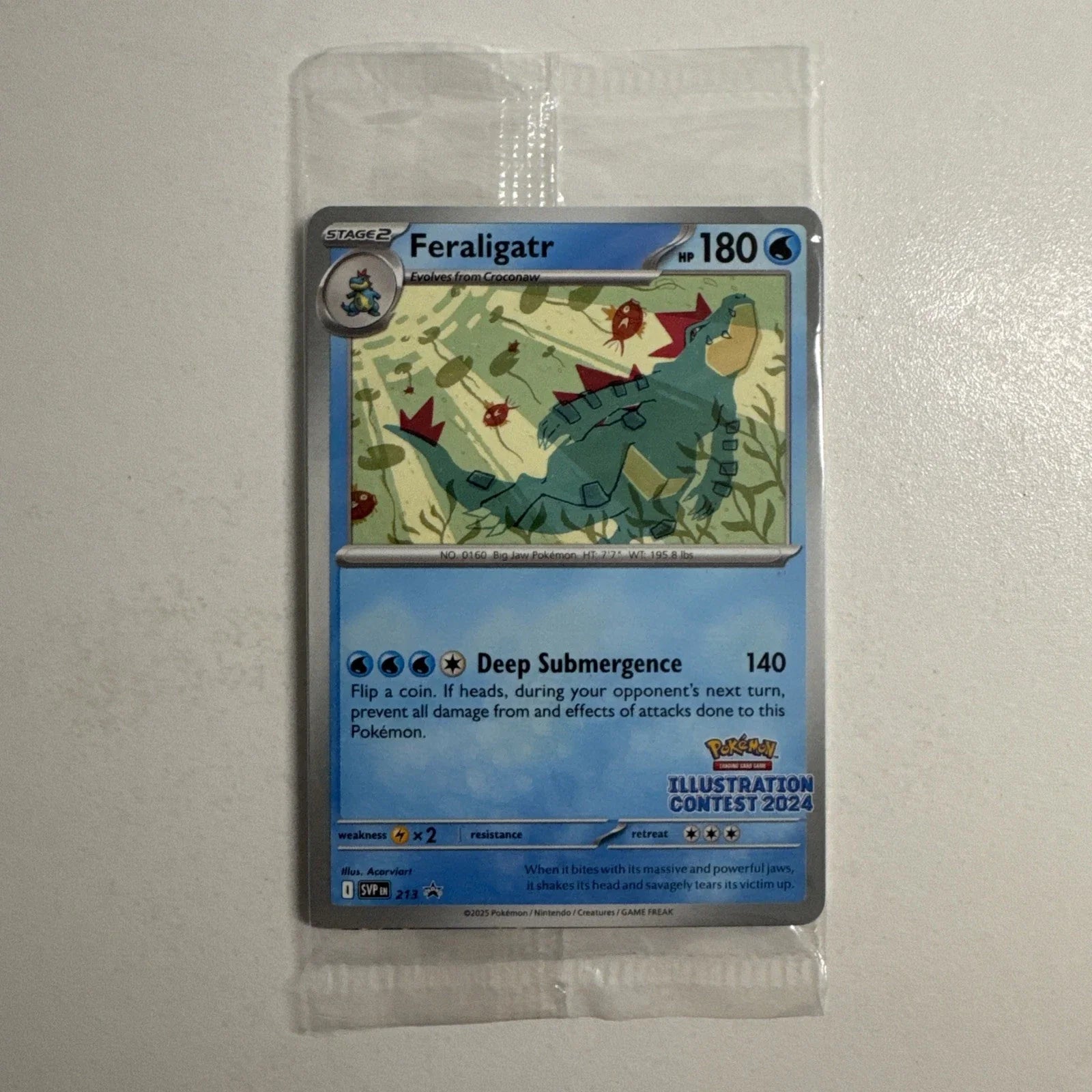 Pokémon Illustration Contest 2024 Sealed Pack of 3 Cards