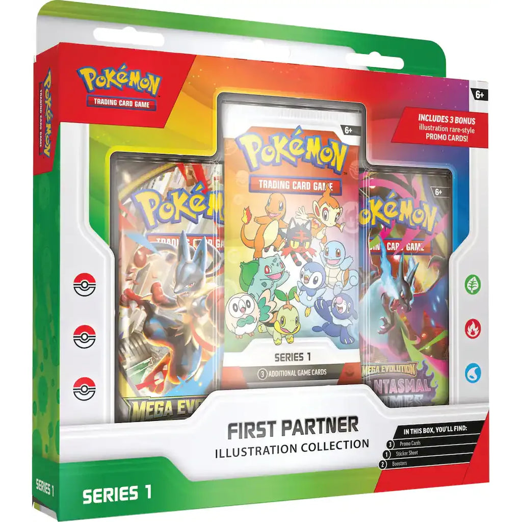 Pokemon First Partner Illustration Collection Series 1 Case (6 Units)