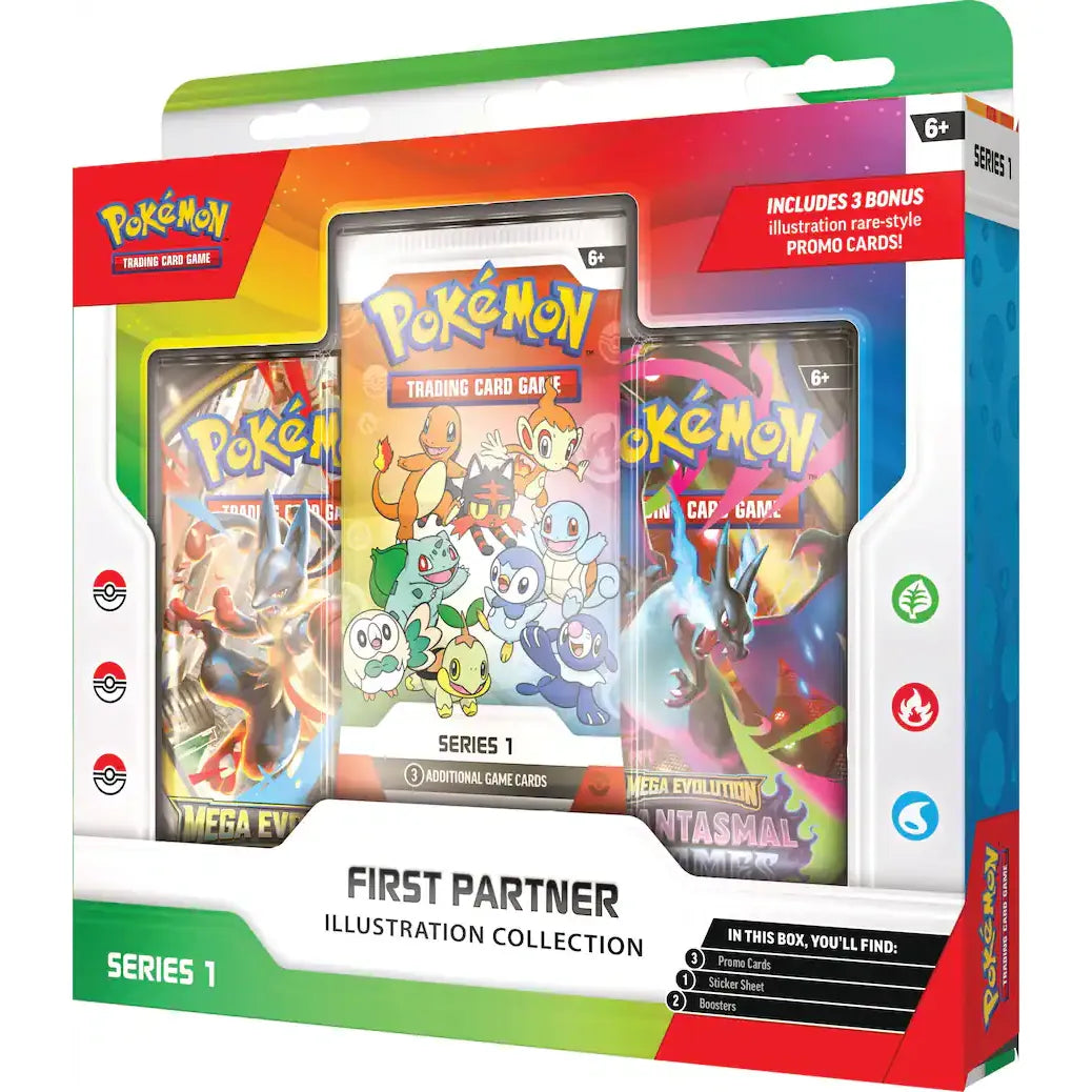 Pokemon First Partner Illustration Collection Series 1 Case (6 Units)