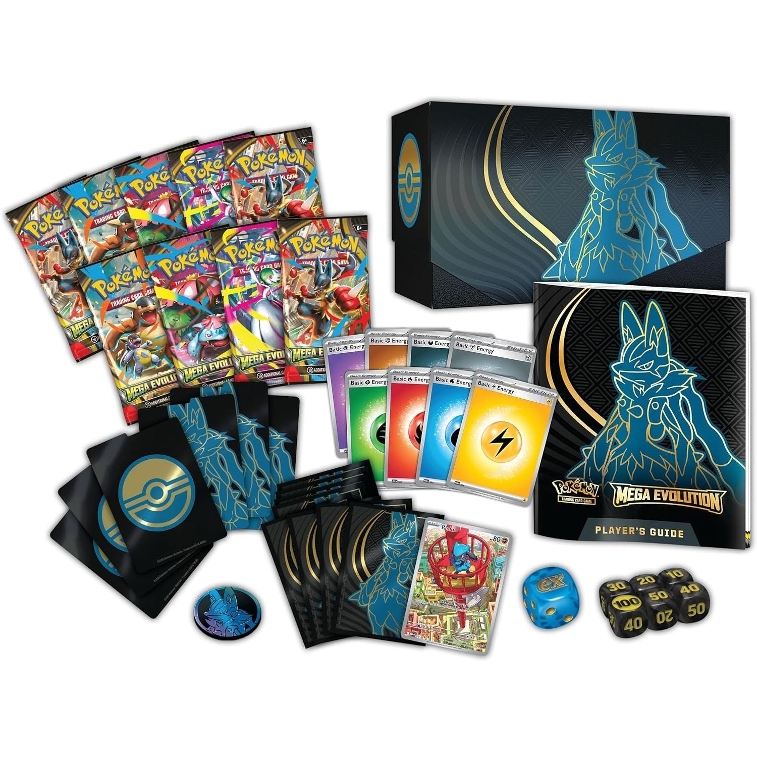 Mega Evolutions Elite Trainer Box (ETB) - Mega Lucario