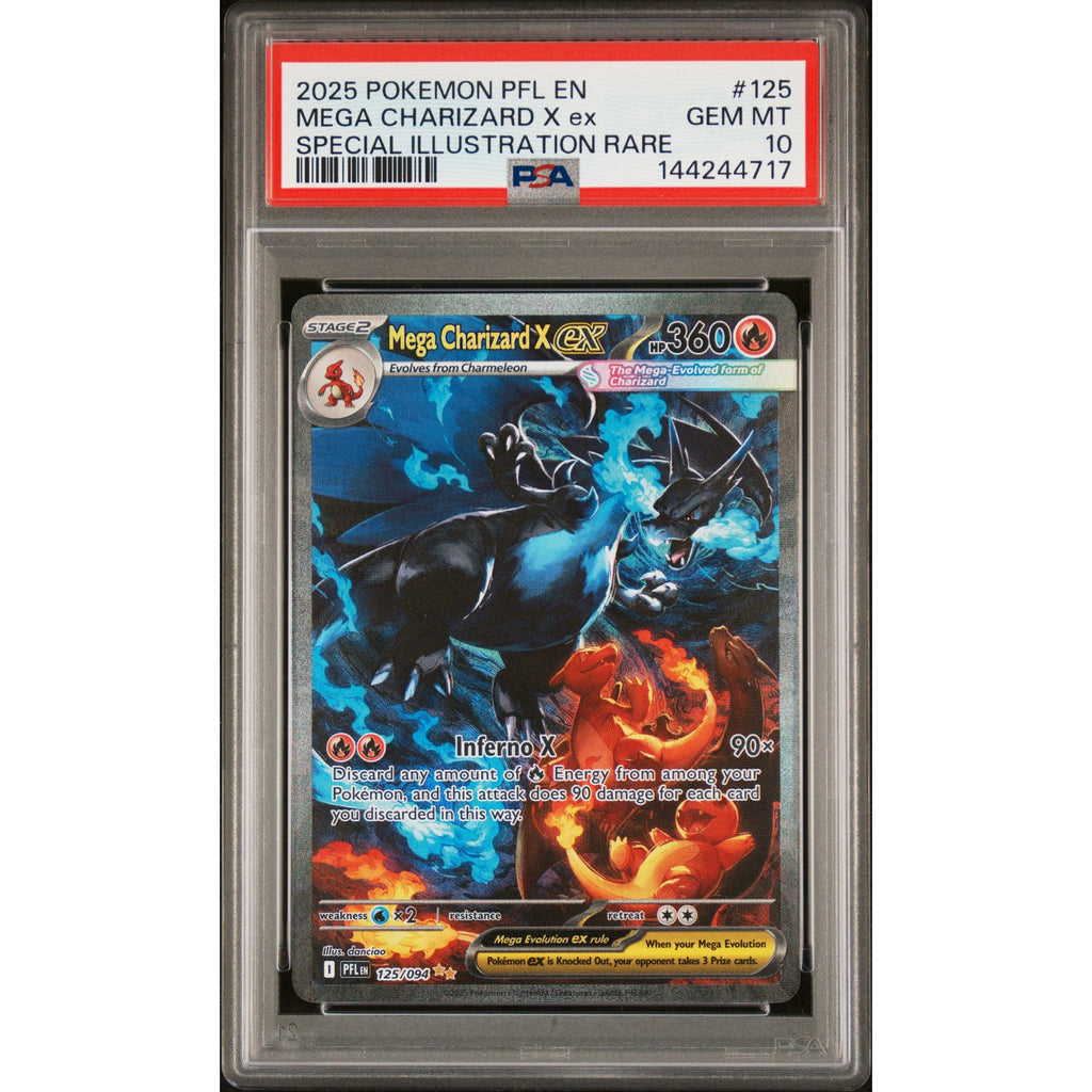 Phantasmal Flames Mega Charizard X ex SIR #125 PSA 10