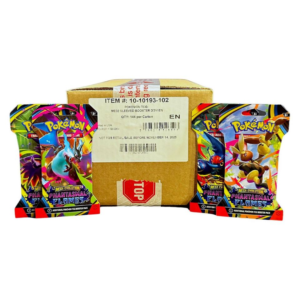 Phantasmal Flames Sleeved Booster Pack Case